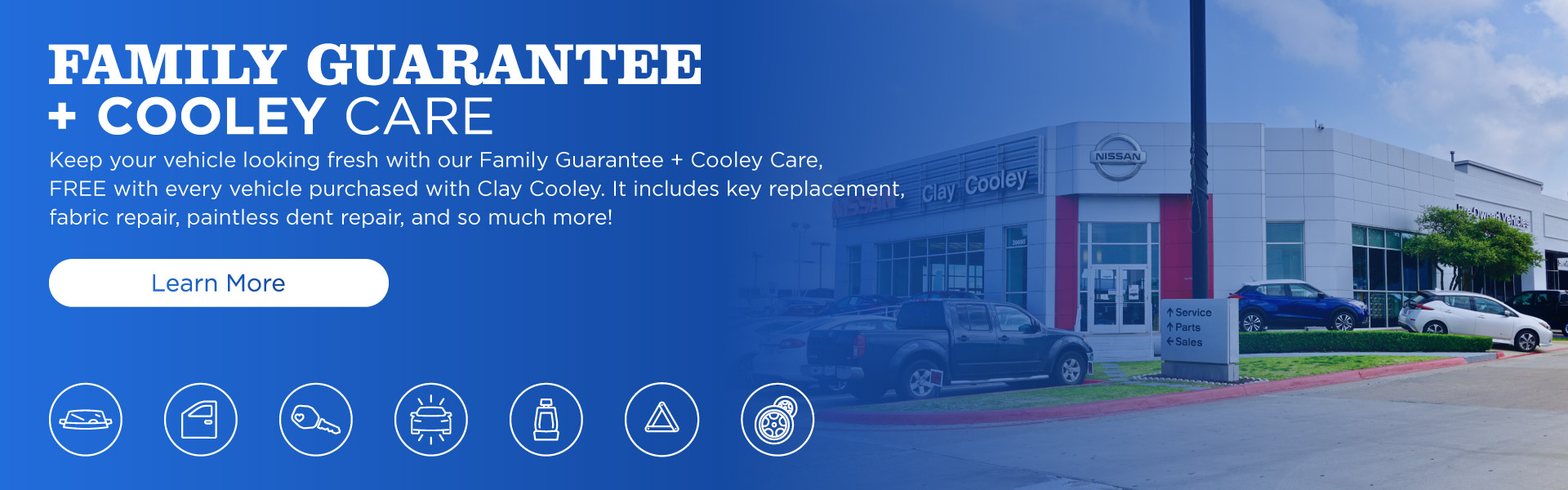 Family Guarantee_Cooley Care Banners_1920x600 Nissan Duncanville